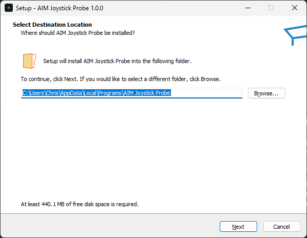 Choose where to install